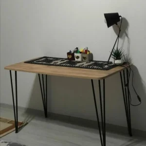 Metal Ayaklı Masa Mutfak Masası Çalışma Masası Bilgisayar Masası