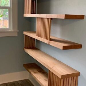 Duvara Monte Kitaplık 160x150x24